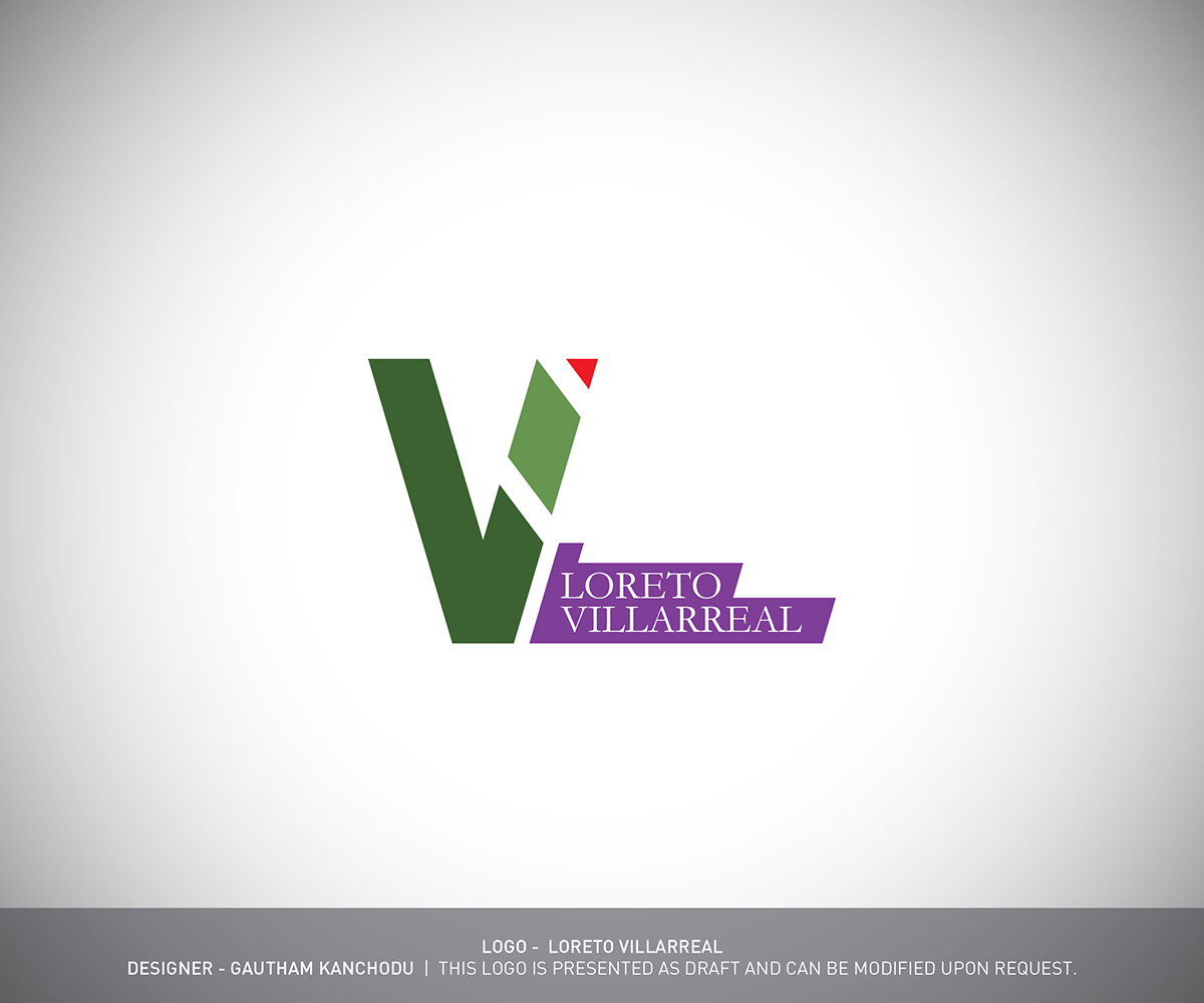 Logo Design by JeeKey for Loreto Villarreal | Design #3850540