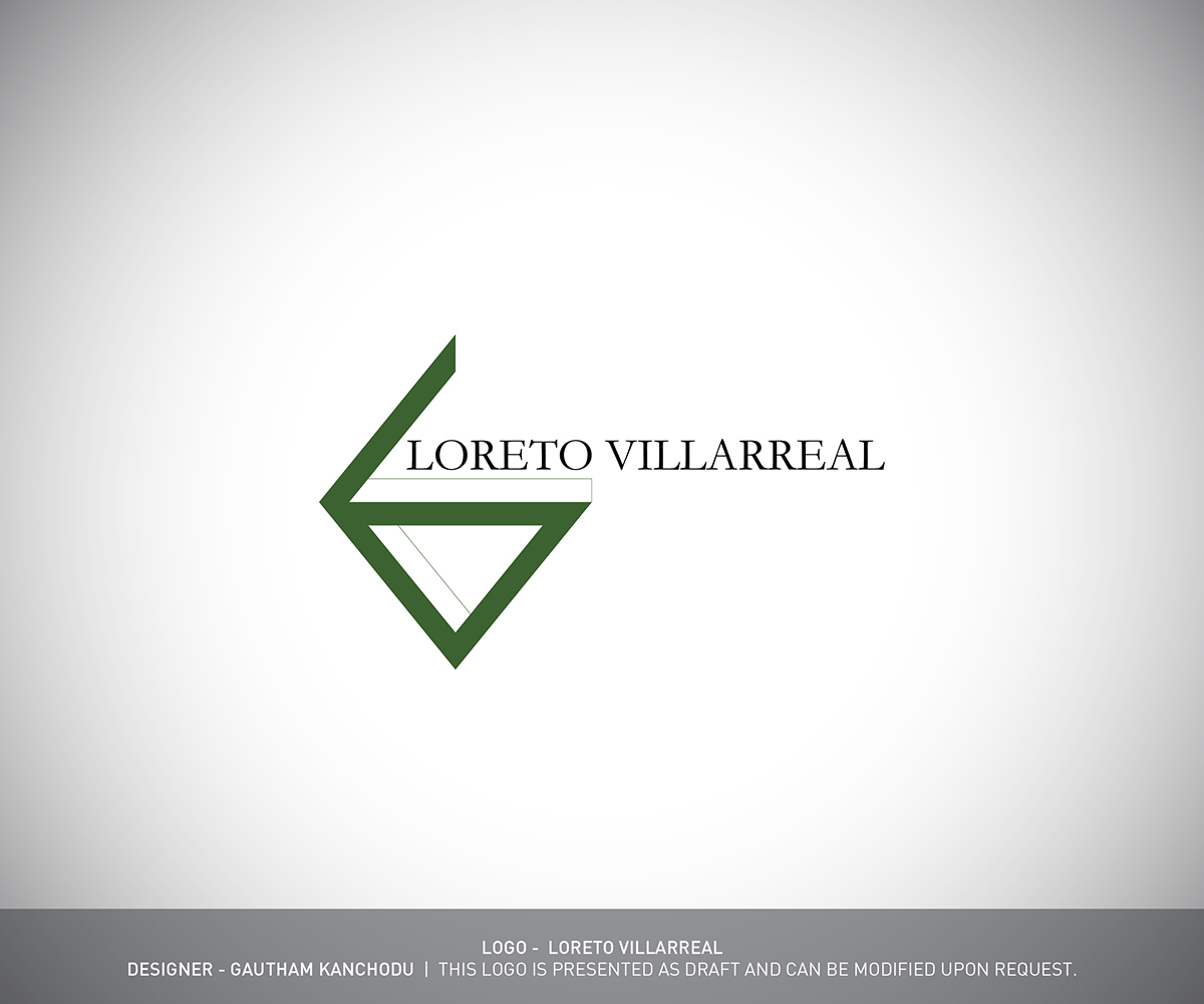 Logo Design by JeeKey for Loreto Villarreal | Design #3850673