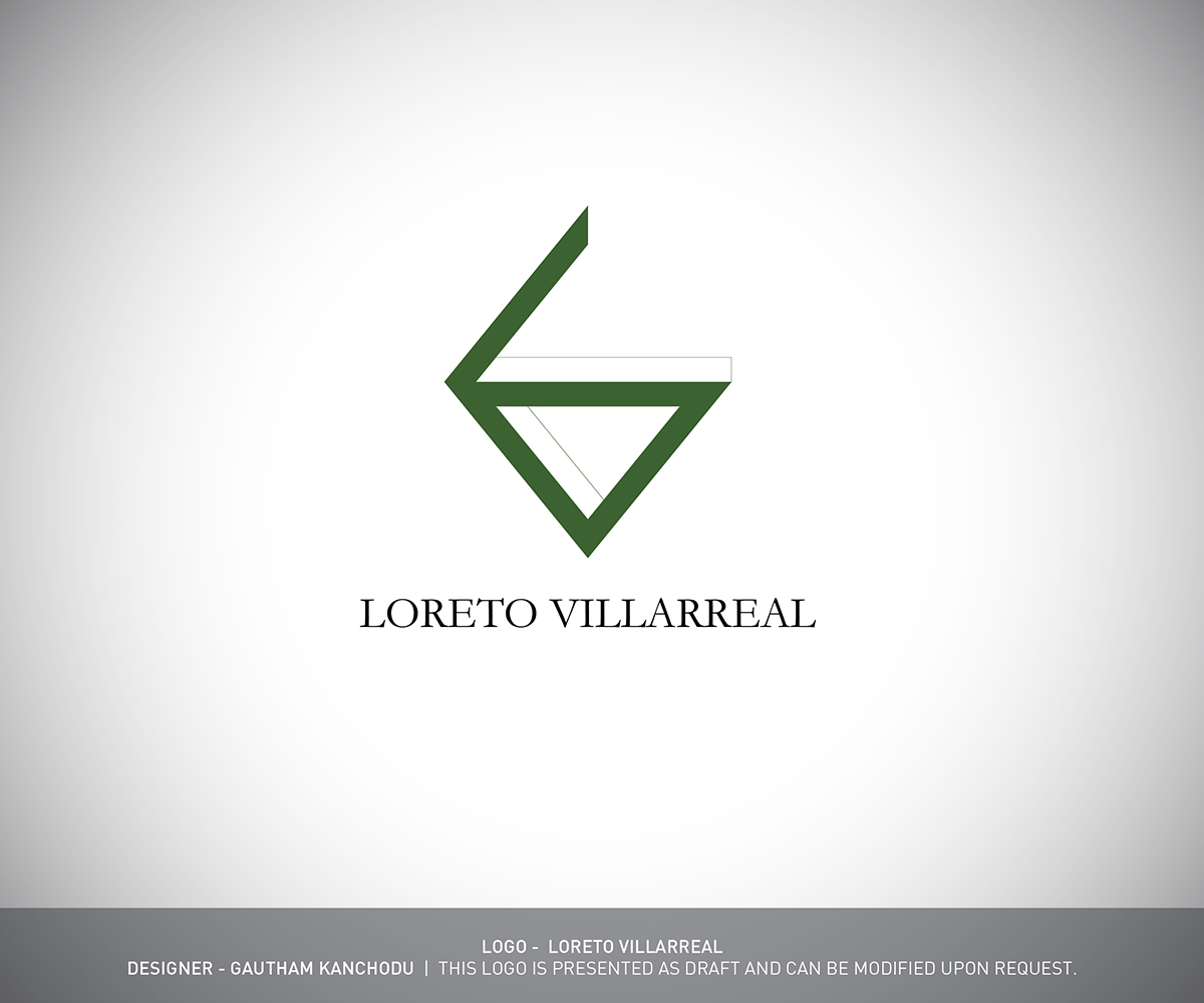 Logo Design by JeeKey for Loreto Villarreal | Design #3850675