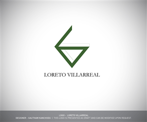 Logo Design by JeeKey for Loreto Villarreal | Design: #3850675