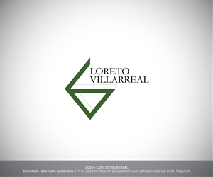 Logo Design by JeeKey for Loreto Villarreal | Design: #3850678