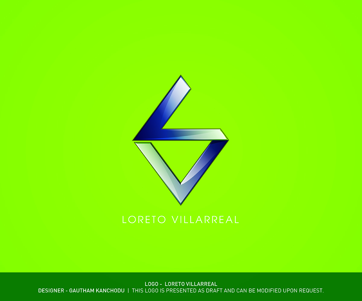 Logo Design by JeeKey for Loreto Villarreal | Design #3853639