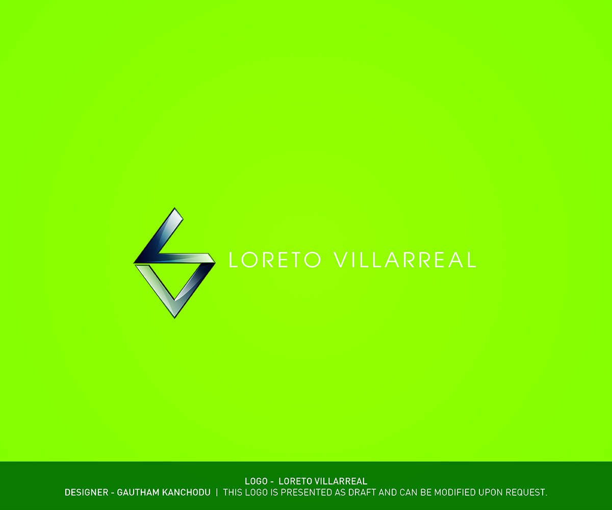 Logo Design by JeeKey for Loreto Villarreal | Design #3853642