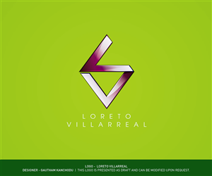 Logo Design by JeeKey for Loreto Villarreal | Design: #3853645