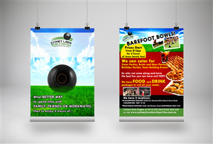 Flyer-Design von markgraphics.ja für Sydney Lawn Bowls Parties | Design: #3832910