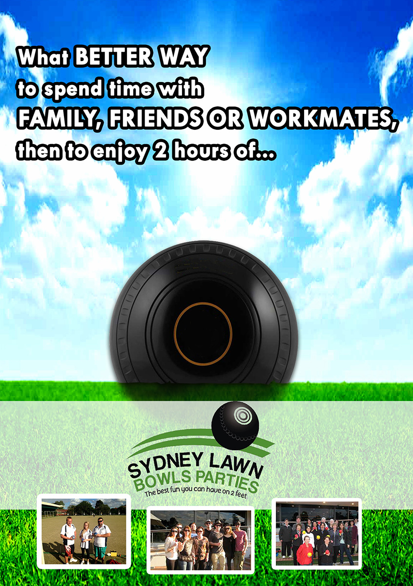 Design de Flyer par markgraphics.ja pour Sydney Lawn Bowls Parties | Design #4133017