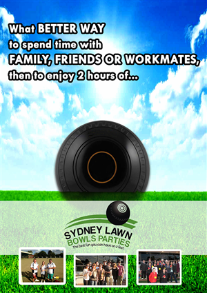 Flyer-Design von markgraphics.ja für Sydney Lawn Bowls Parties | Design: #4133017