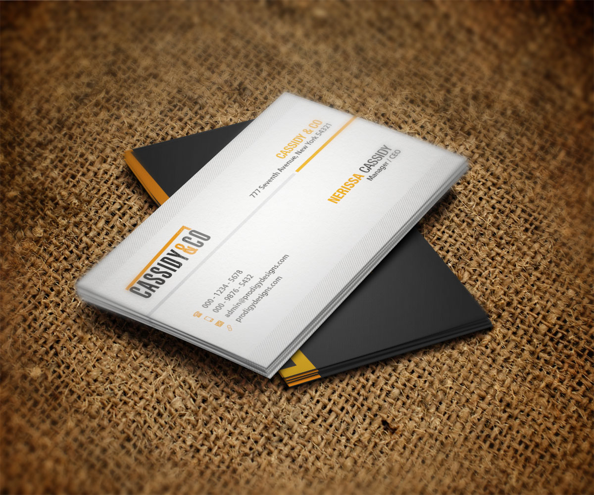 Business Card Design by Prashant Besra for cassidy&co | Design #3808950
