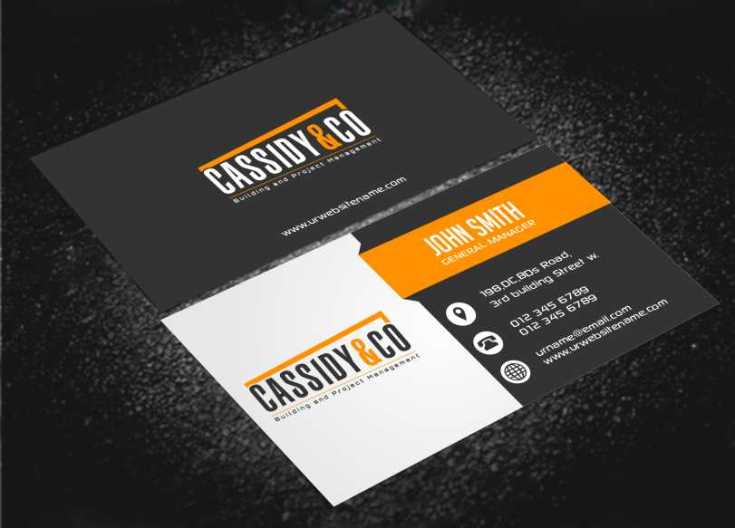 Diseño de Tarjeta de Presentación por AwsomeD para cassidy&co | Diseño #3815793