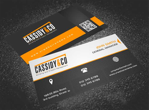 Business Card Design by AwsomeD for cassidy&co | Design: #3815805