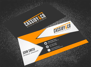 Business Card Design by AwsomeD for cassidy&co | Design: #3815806