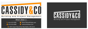 Business Card Design by Joy16589 for cassidy&co | Design: #3818363