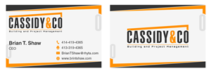 Business Card Design by Joy16589 for cassidy&co | Design: #3818406