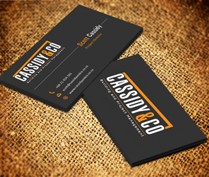 Business Card Design by Owaisias for cassidy&co | Design #3830545