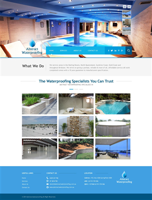 Diseño Wordpress por TechWise para Abstract Waterproofing | Diseño: #3865134
