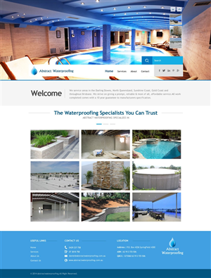 Diseño Wordpress por TechWise para Abstract Waterproofing | Diseño: #3865140