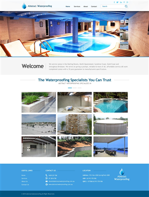 Diseño Wordpress por TechWise para Abstract Waterproofing | Diseño: #3865144
