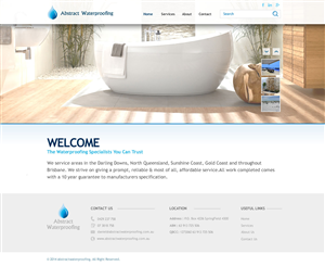Diseño Wordpress por TechWise para Abstract Waterproofing | Diseño: #3871844