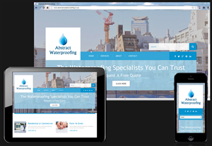 Diseño Wordpress por Da Miracle para Abstract Waterproofing | Diseño: #4007549