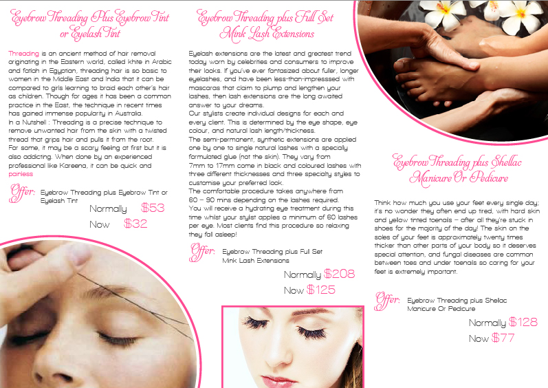 Flyer Design by Buly for Hot Pinkys Beauty | Design #3826942