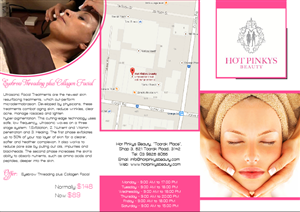 Design de Flyer par Buly pour Hot Pinkys Beauty | Design : #3826943