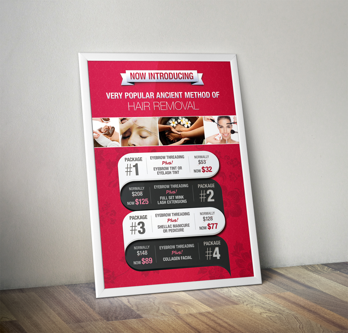 Flyer Design by FLEXIN for Hot Pinkys Beauty | Design #3809641