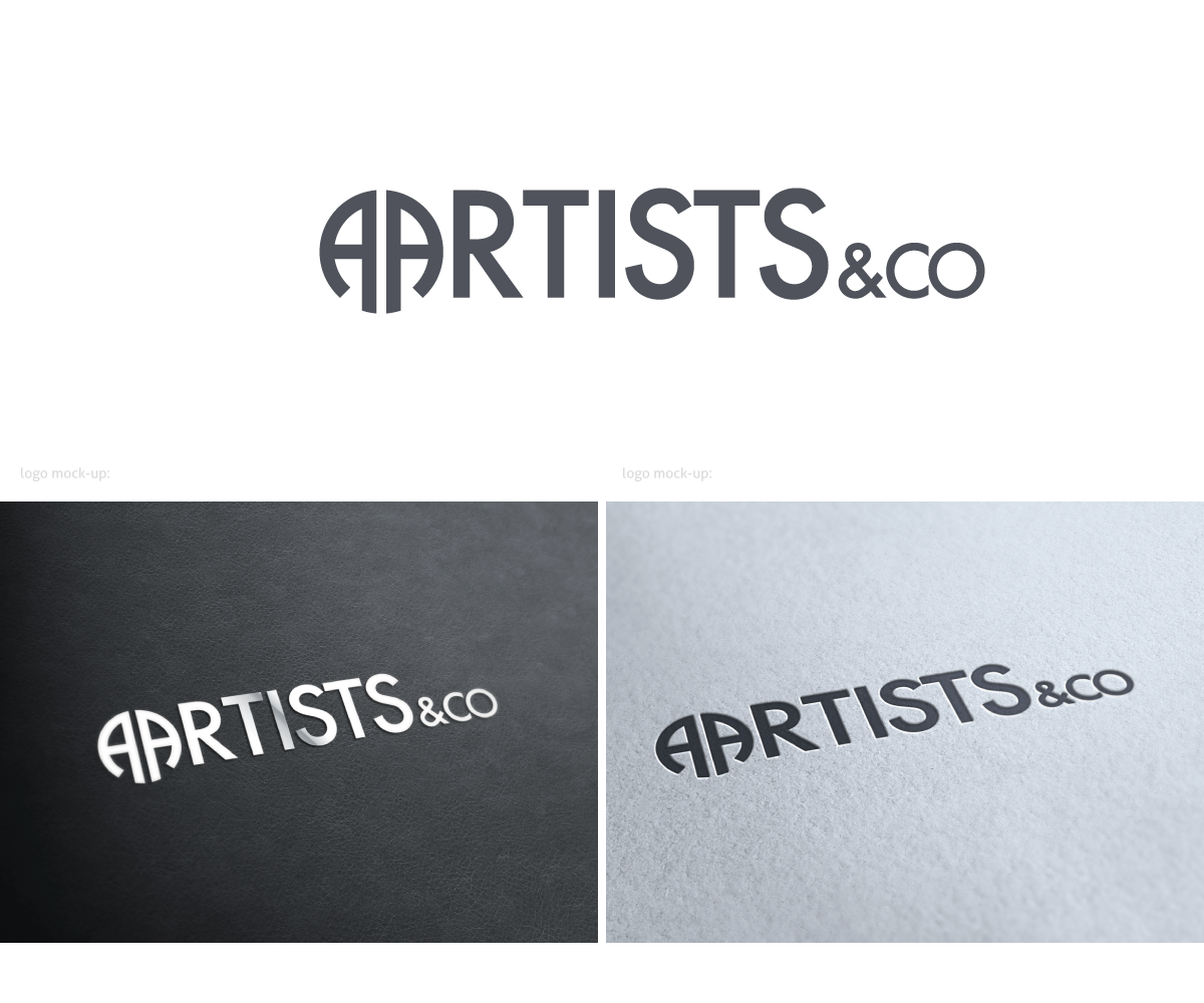 Logo Design by Kitchenfoil for aartists & co | Design #3818695