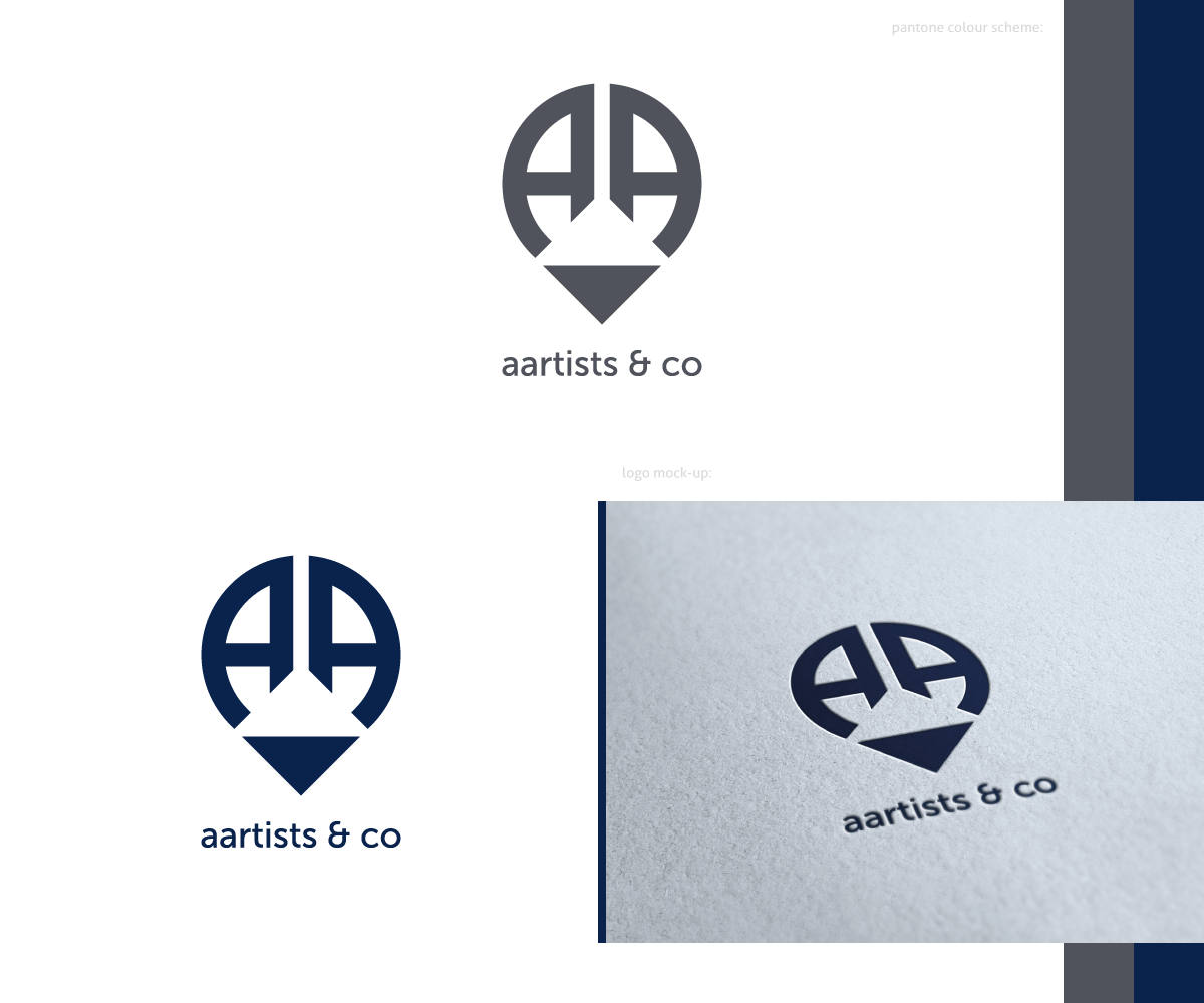 Logo Design by Kitchenfoil for aartists & co | Design #3910886