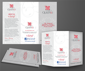 Diseño de Brochure por kousik para Queen and I | Diseño: #3812765
