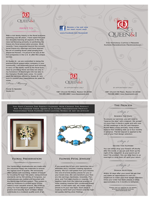 Diseño de Brochure por VRDesigns para Queen and I | Diseño: #3817224