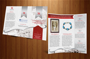 Diseño de Brochure por Tünde Nagy para Queen and I | Diseño #3819154