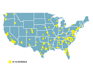 Software Company is Seeking a Client Map | Graphic Design by TedAtkinson