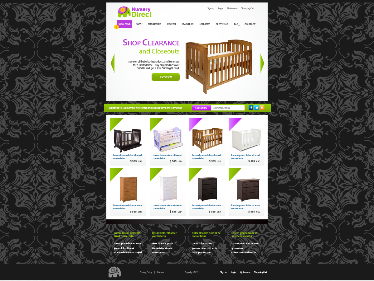 Web Design by wolf for Sport 4 Life | Design #1045625