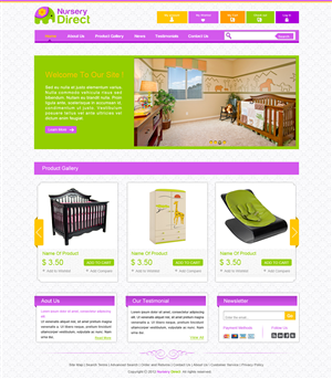 Web Design by Desire Design Solutions for Sport 4 Life | Design: #1024632