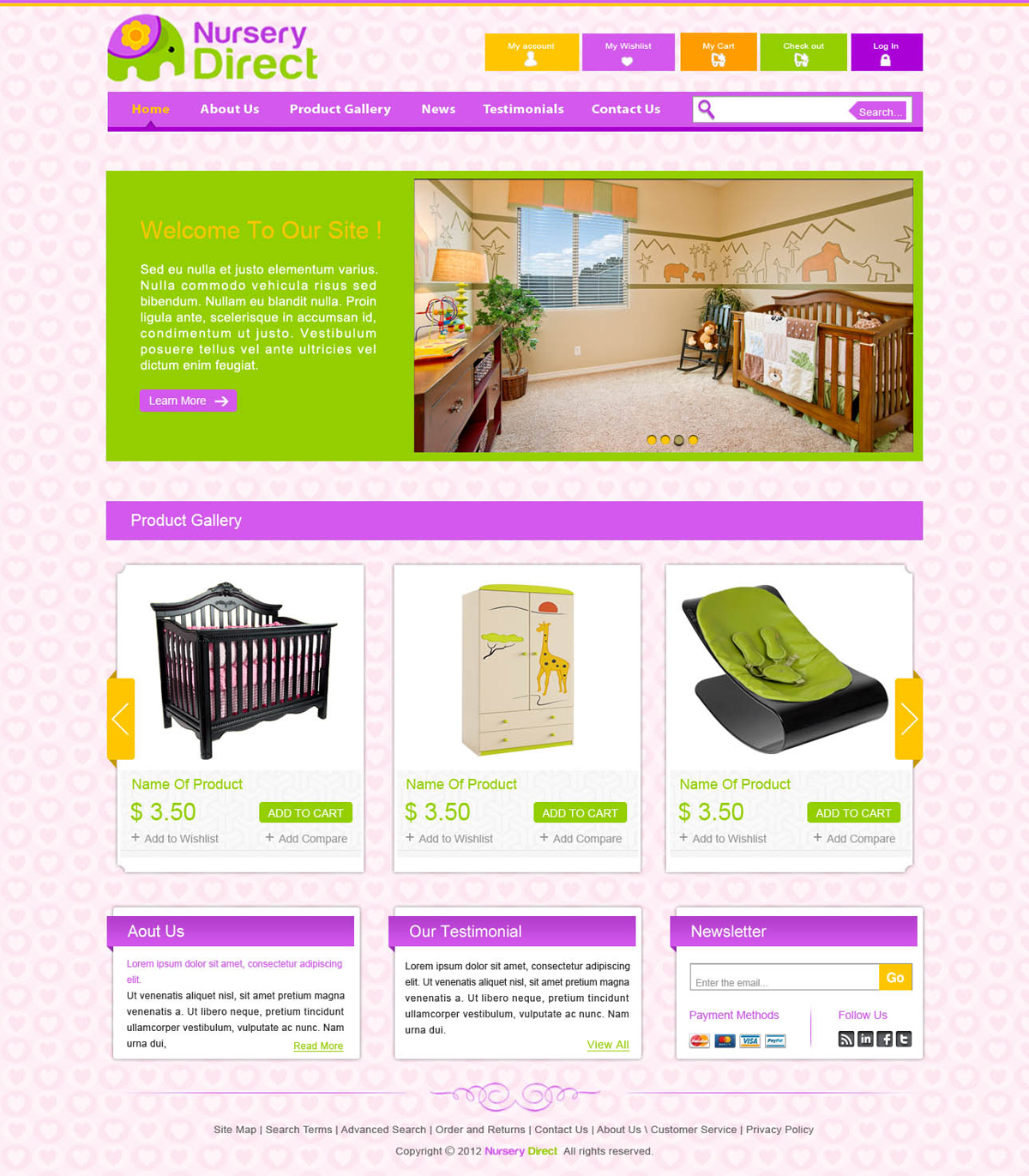 Web Design by Desire Design Solutions for Sport 4 Life | Design: #1041804