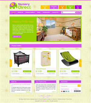 Web Design by Desire Design Solutions for Sport 4 Life | Design: #1063258