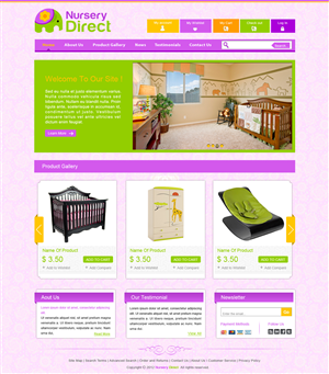Web Design by Desire Design Solutions for Sport 4 Life | Design: #1063266
