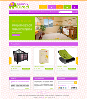 Web Design by Desire Design Solutions for Sport 4 Life | Design: #1063269