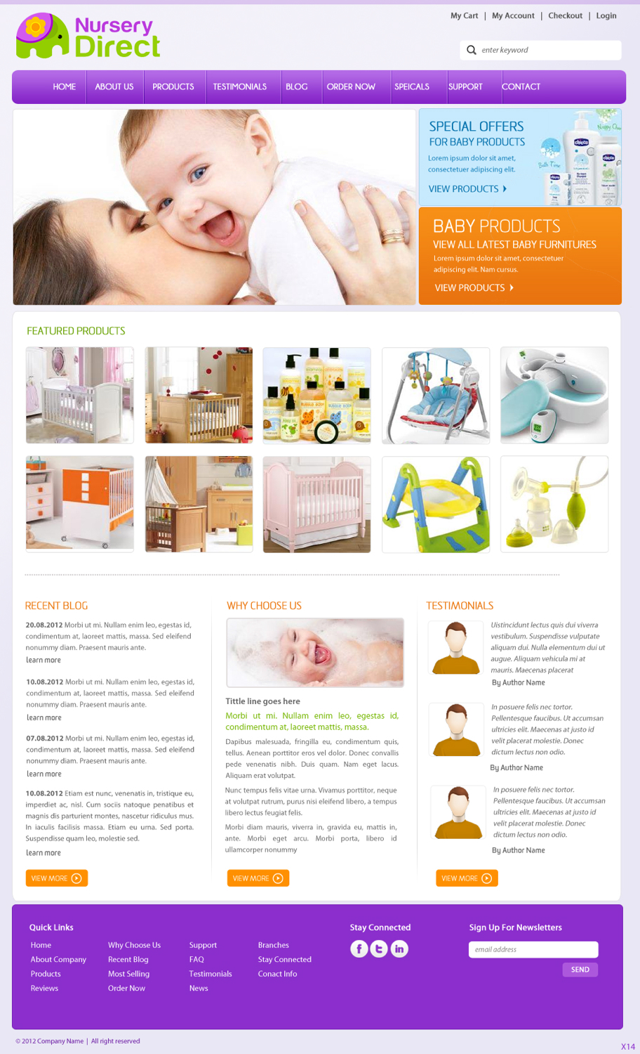 Web Design by pb for Sport 4 Life | Design #1017866