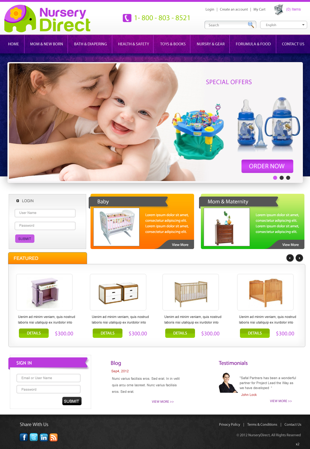 Web Design by pb for Sport 4 Life | Design #1017876