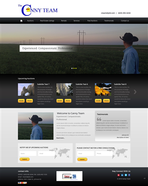 Diseño Wordpress por pb para AuctionServices.com, Inc. | Diseño: #3825306