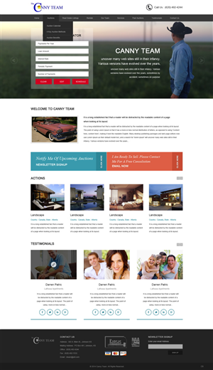 Diseño Wordpress por pb para AuctionServices.com, Inc. | Diseño: #3825324