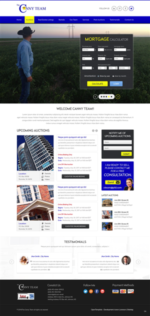 Diseño Wordpress por pb para AuctionServices.com, Inc. | Diseño: #3825332