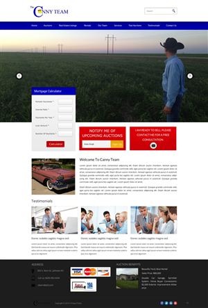 Diseño Wordpress por pb para AuctionServices.com, Inc. | Diseño: #3825336