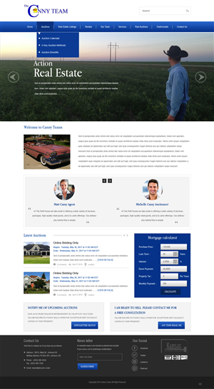 Diseño Wordpress por pb para AuctionServices.com, Inc. | Diseño: #3825340