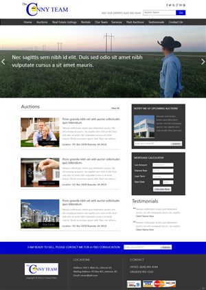 Diseño Wordpress por pb para AuctionServices.com, Inc. | Diseño: #3825351