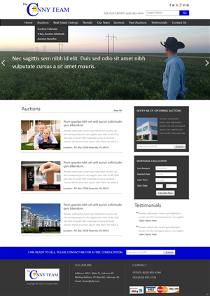 Diseño Wordpress por pb para AuctionServices.com, Inc. | Diseño: #3825366