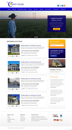 Diseño Wordpress por pb para AuctionServices.com, Inc. | Diseño: #3825382