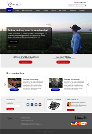 Diseño Wordpress por pb para AuctionServices.com, Inc. | Diseño: #3825387