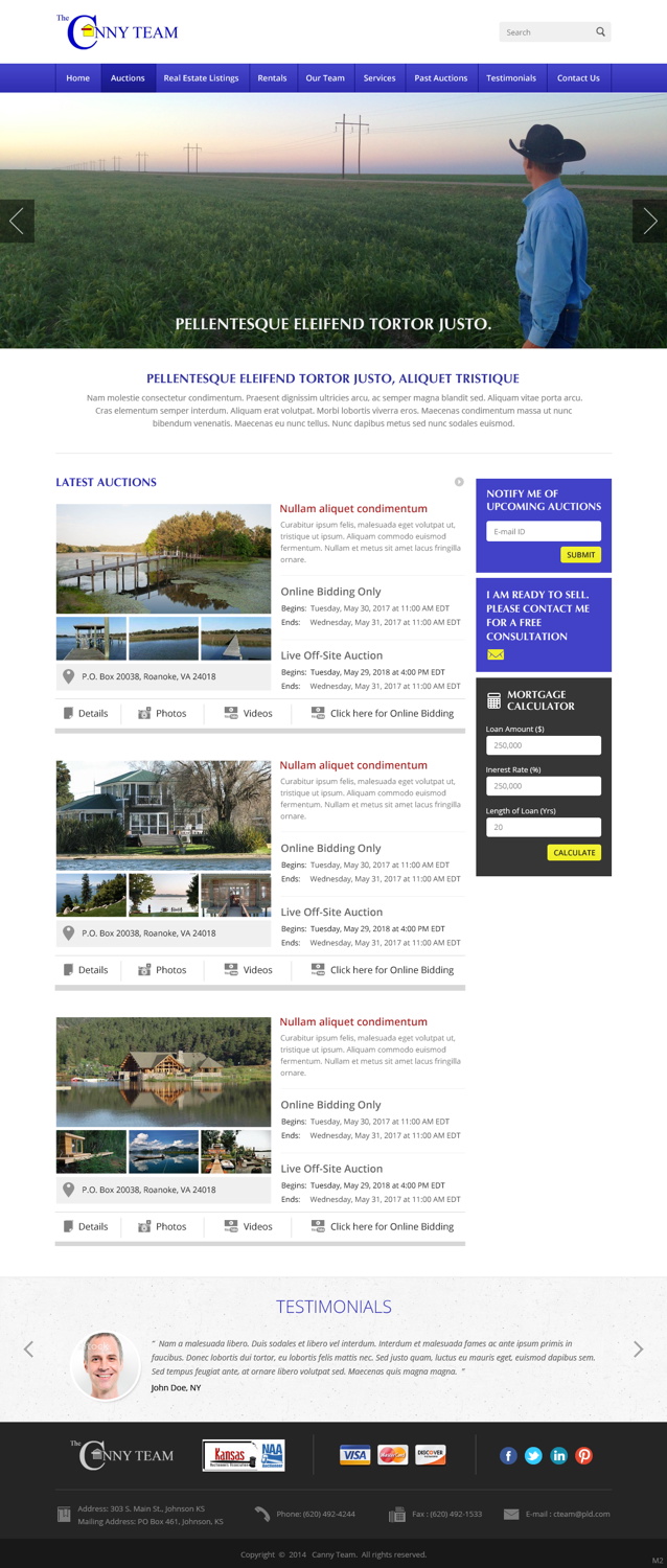 Diseño Wordpress por pb para AuctionServices.com, Inc. | Diseño #3825402